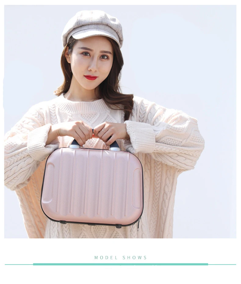 FOSIZZO 16 чехол для крошечного костюма Жесткий мини-чехол косметический багажа