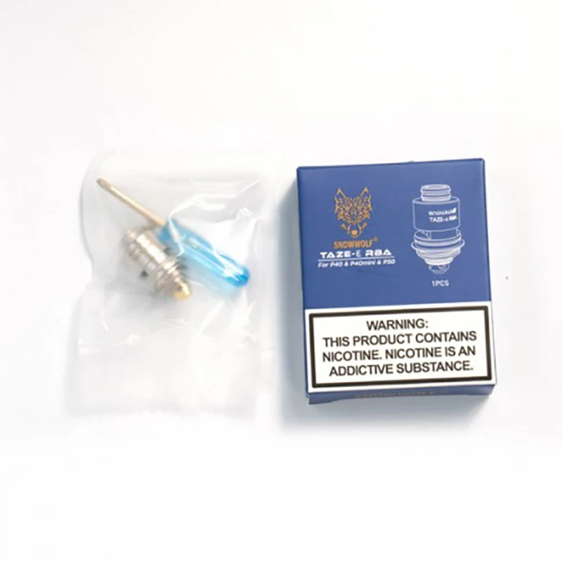 Snowwolf Taze РБА 4 5 мл Ёмкость с 0.3ohm сетка бак катушки подходит для 40 Вт Pod Kit