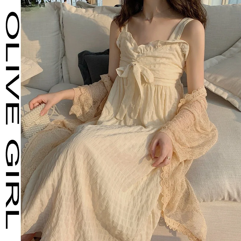 

Women Sleeveless Dress Holiday Elegant Casual Female Summer Popular Lovely Trendy Simple A-line Solid Empire College Ins Vestido