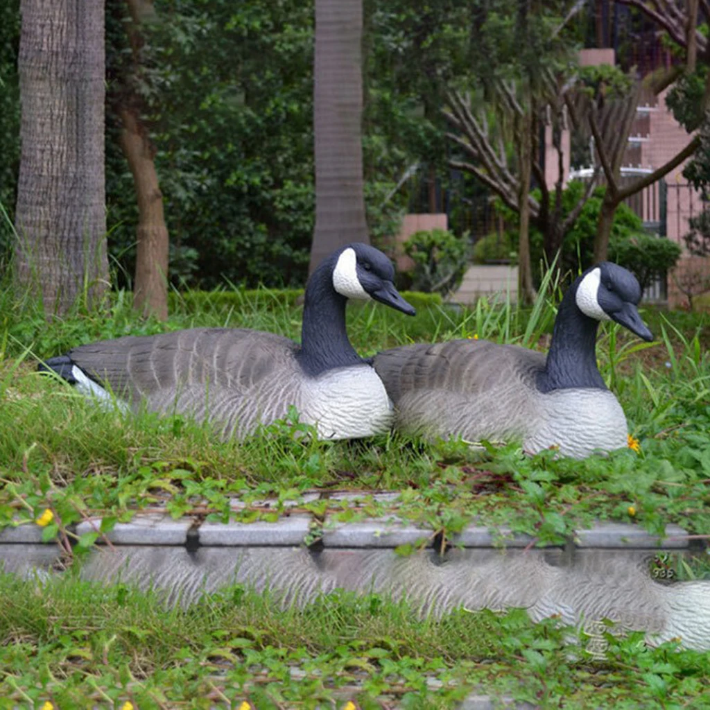

Fake Hunting Goose Duck Snow Goose Realistic Goose Home Decor Pond Ornament