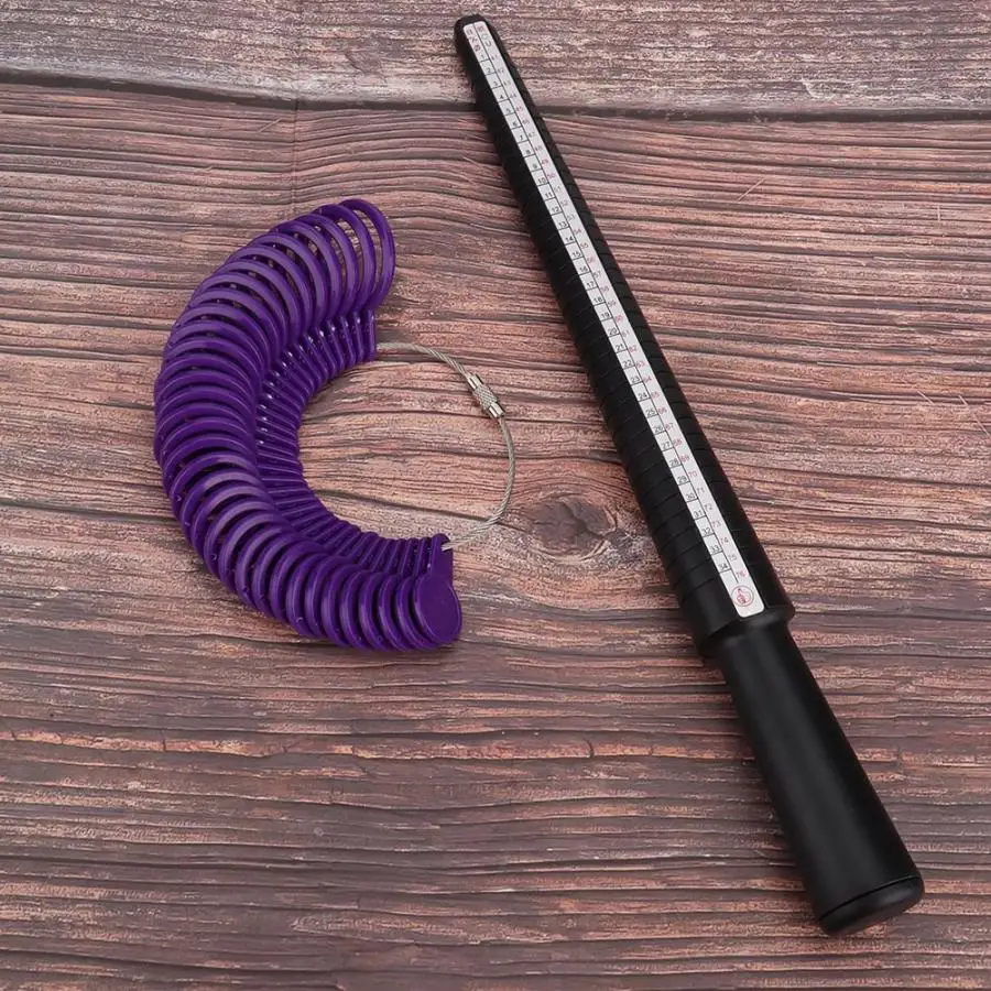 Пластиковый кольцевой фильтр оправка палка палец шаблонное кольца ювелирные