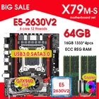 Материнская плата X79 с Intel XEON E5 2630 V3 4*16 Гб DDR4 RECC память GTX960 4 Гб и комбинированный комплект кулера ЦП