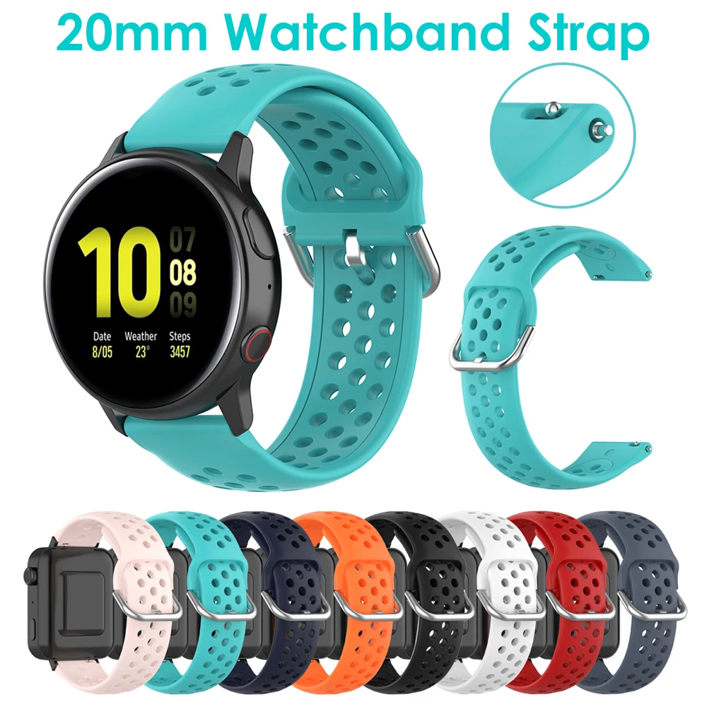 Ремешок для часов Huawei Watch 2 Moto 360 2nd Gen 42 мм сменный Браслет наручных Garmin VivoActive 3 Galaxy 20