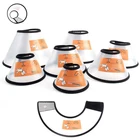 Конический защитный ошейник для собак, кошек, собак, защита от заживления РАН, товары для домашних животных, волшебная застежка-наклейка, защита от укусов