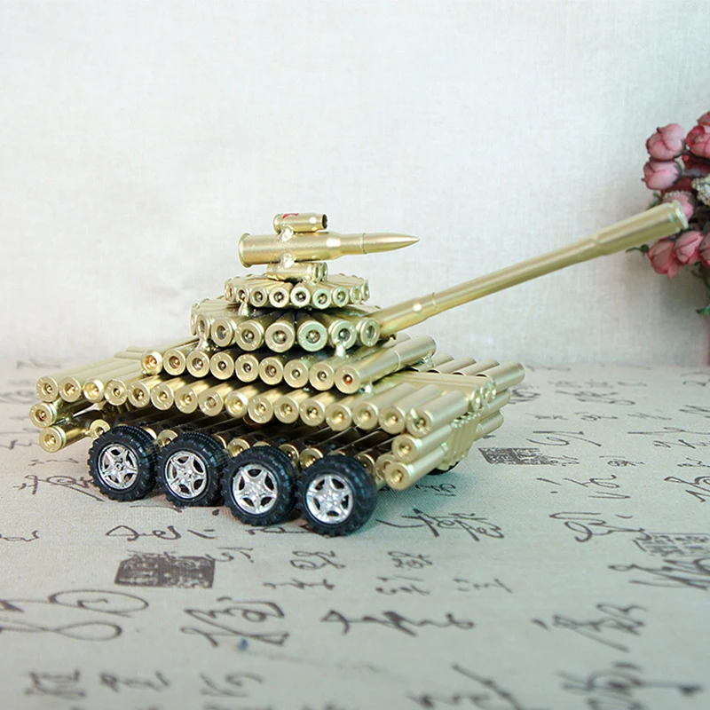 Bullet Model Military Toy Tank Metal New Boy 1 1:48 Cars > 3 Years Old Vehicle Handmade Eight-wheel Education Gift Decoration | Игрушки и
