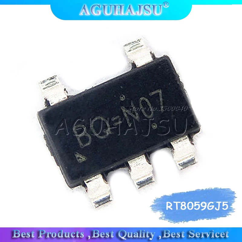 10 шт. RT8059GJ5 RT8059GJ RT8059G RT8059 SOT23 5 новый оригинальный 1A Регулируемый DC понижающий преобразователь IC|Интегральные