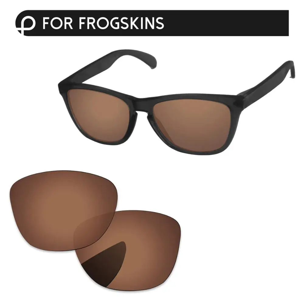 Papaviva медь коричневый поляризованные Сменные линзы для Frogskins OO9013 солнцезащитные очки оправа UVA и UVB Защита