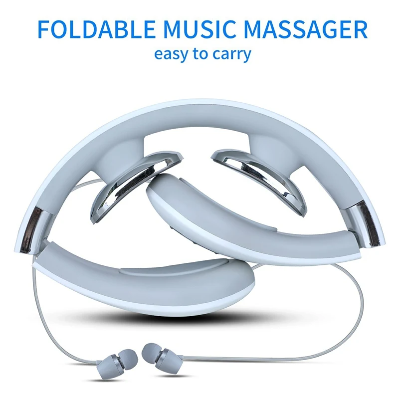 

Newest Bluetooth Hanging Neck Headphone Earphone Bluetooth 5.0 Headset Intelligent Cervical Massage Feature Hot Compress