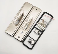 high quality big anti thief anti explosion multi function door handle adjustable direction mortise gate handle