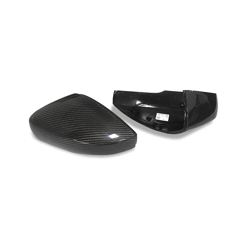 

Carbon Mirror Caps With Light Assist OEM Fitment Side Mirror Cover for Volkswagen POLO 2014 2015 2016 2017 1:1 Replacement