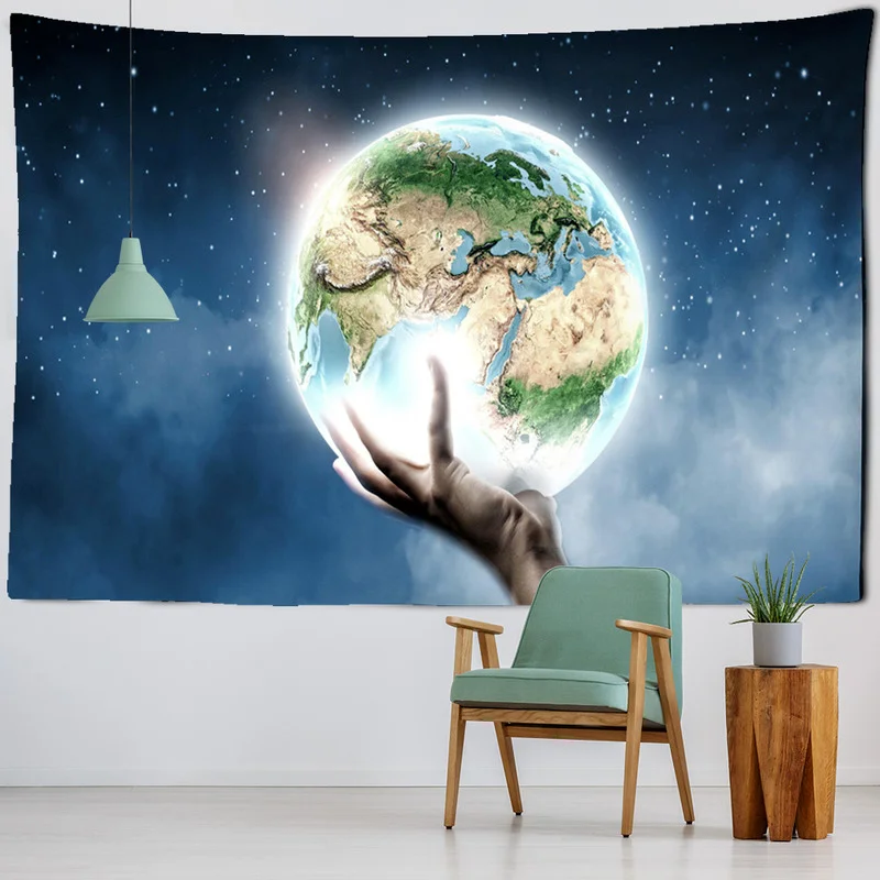 

Mandala Tapestry Wall Mount Bohemian Hippie Witchcraft Art Sci-Fi Tarot Room Home Decoration Aesthetic Room Decor Wall Decor