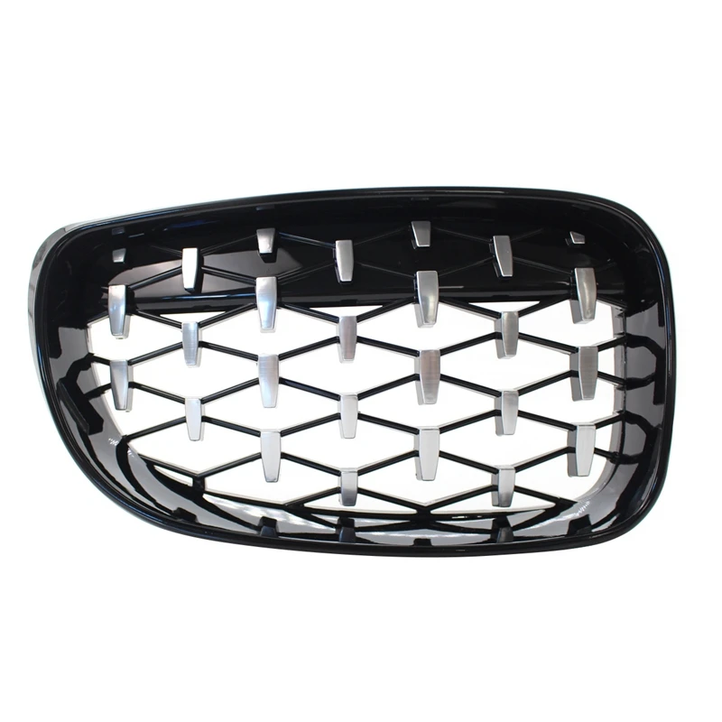 

Front Meteor Grill Grilles Kidney Grill Replacement for Bmw 1 Series E81 E82 E87 E88 08-11