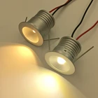 1 Вт 12 В мини Focos Светодиодный точечный светильник 25 мм встраиваемый потолочный Точечный светильник IP65 Точечный светильник для помещений коридора лестницы беседки кухни светильник ing