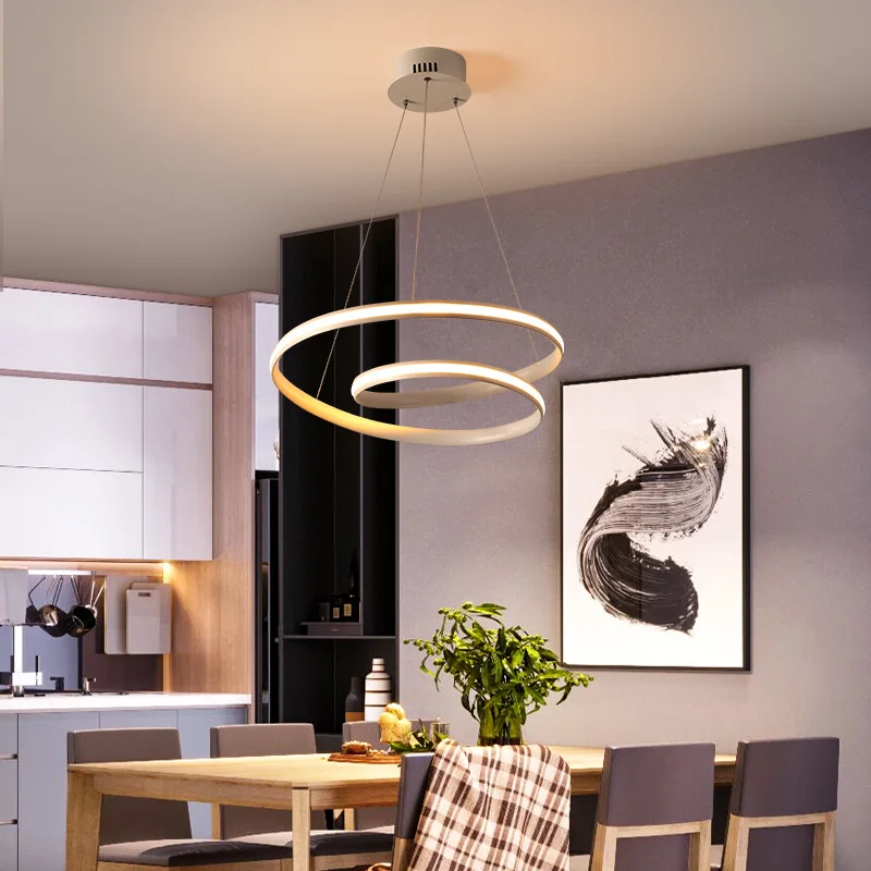 Comprare Lampadario A Led Nordico Lustro Sospensione Lumiere Illuminazione Luce Cucina Sala Da Pranzo Bar Apparecchi Da Cucina