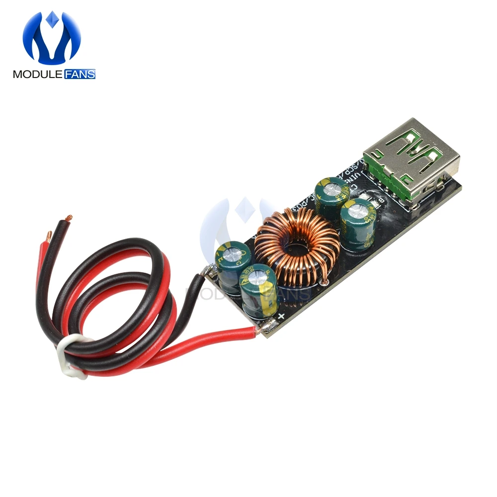 Тип с портом типа C QC4.0 QC3.0 6 V-35 V мобильный телефон быстрая зарядка адаптер модуль ldo понижающего Boost модуль для PD устройство, док-станция Qualcomm доска