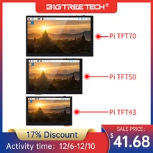 BIGTREETECH BTT PITFT50 V2.0 TFT43 TFT70 Capacitive Touch Screen Panel 5/4.3/7 Inch DSI Raspberry Pi LCD 3D Printer Parts