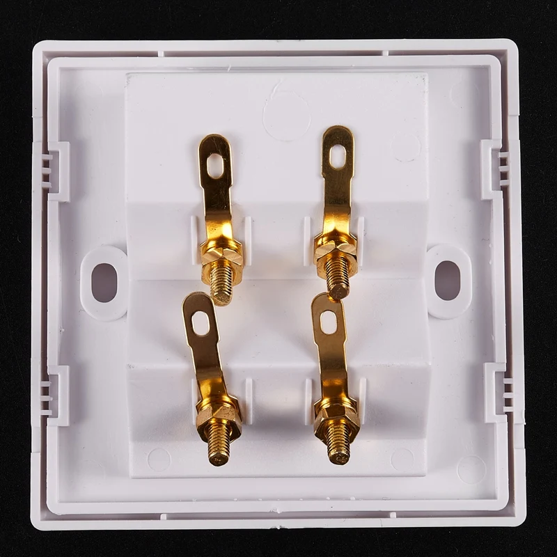 Квадратный Wht Видео Аудио 2 спикера Разъем типа &quotбанан&quot | Обустройство дома