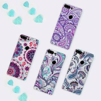 paisley patterned african elements phone case transparent for huawei p 40 20 30 10 mate pro lite plus