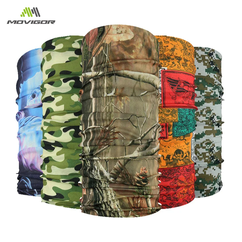 Дышащая велосипедная повязка на голову MOVIGOR ветрозащитный шарф для езды