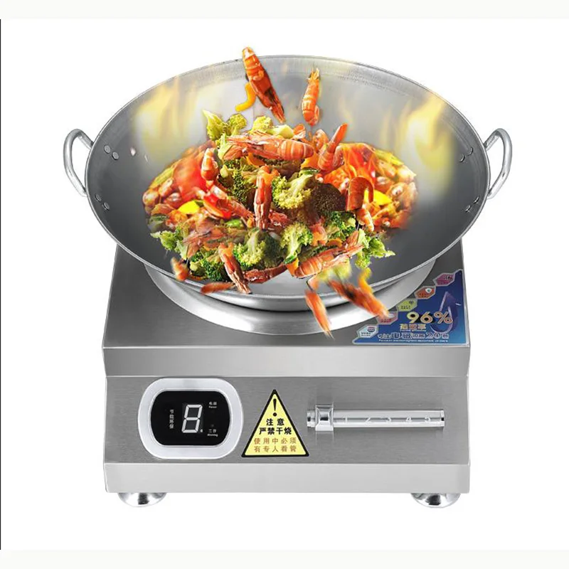 Коммерческая индукционная плита Hall мощностью 5000 Вт настольная электрическая