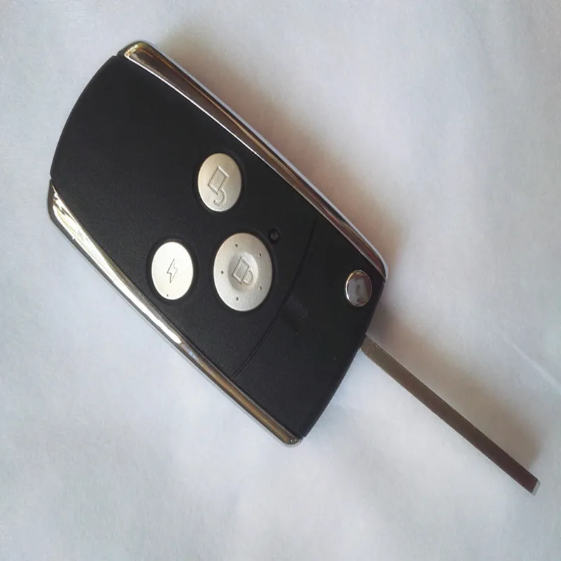 Складной чехол DAKATU для ключа с дистанционным управлением и 3 кнопками без Honda CRV Fit