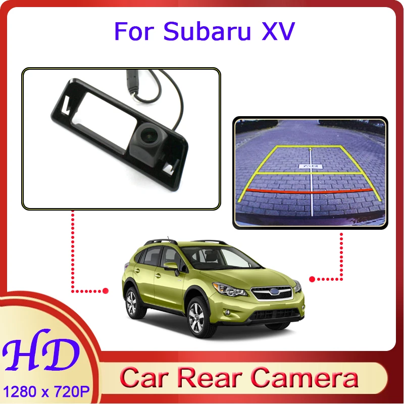 Автомобильная камера заднего вида рыбий глаз для Subaru XV GP G33 2011 ~ 2022 HD с функцией