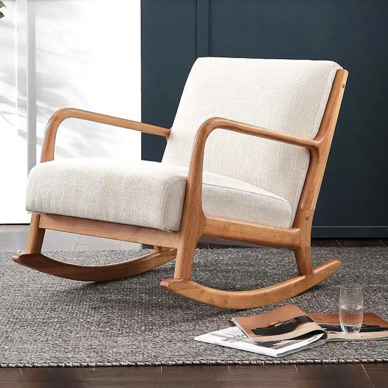 Современное кресло качалка для отдыха на балконе подъема дома в скандинавском