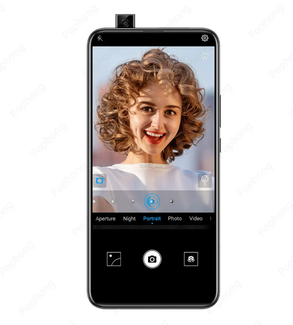 6,59 дюймов полная версия huawei P Smart Z мобильный телефон kirin 710F Восьмиядерный 16MP Pop up caemra NFC отпечаток пальца ID