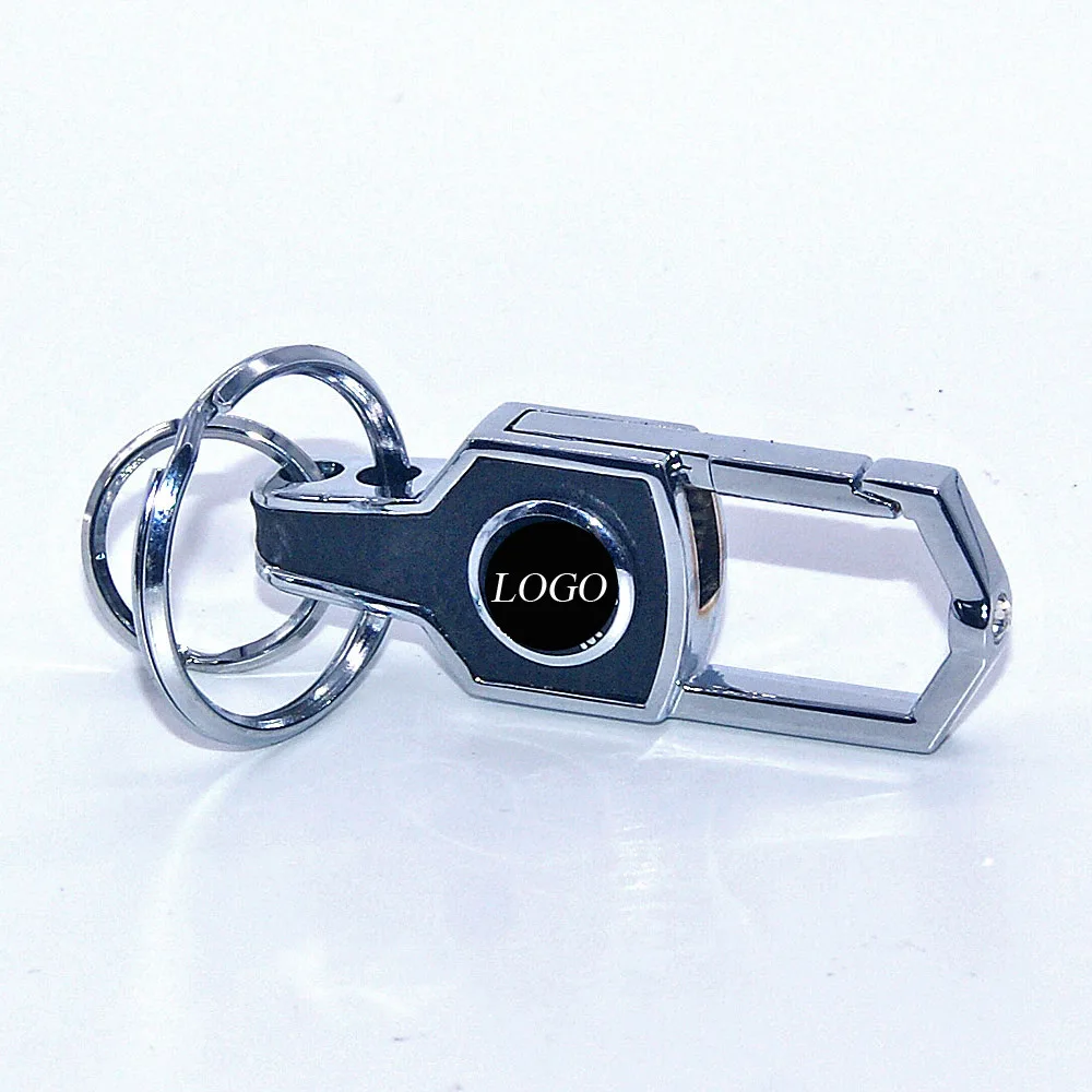 1 шт. популярный логотип Автомобильный в деловом стиле металлический брелок для