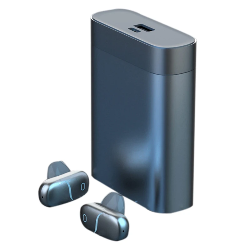 Bluetooth гарнитура TWS бинауральная прессовая спортивная водонепроницаемая