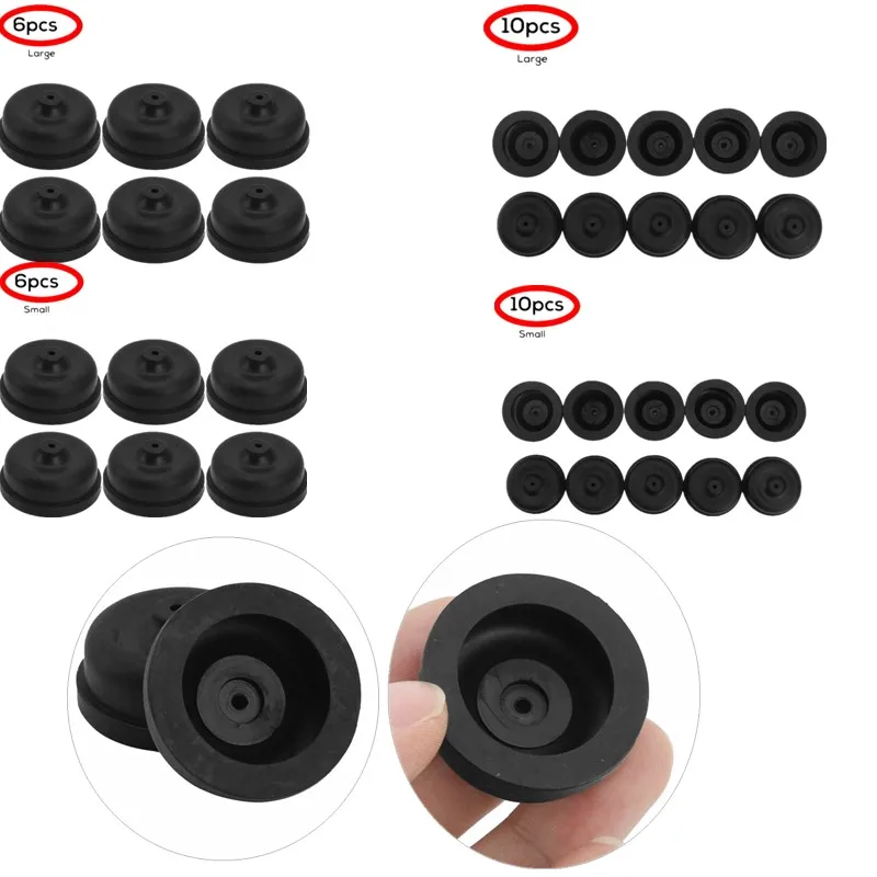 6 шт./10 шт. резиновые детали для чашки мембранный воздушный насос аквариума