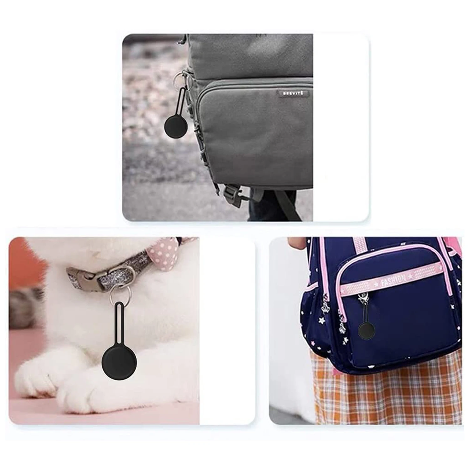

Silicone Protective Case For AirTags Shockproof Anti-fall Anti-scratch Accessories Protector Cover Shell For Air Tags 2021 Hot