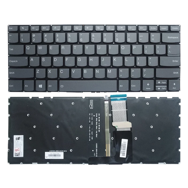 Для ноутбука Lenovo клавиатура с подсветкой IdeaPad 320-14ISK 320-14IKB 320-14 14AST 120S-14IAP 520S-14IKB S145-14