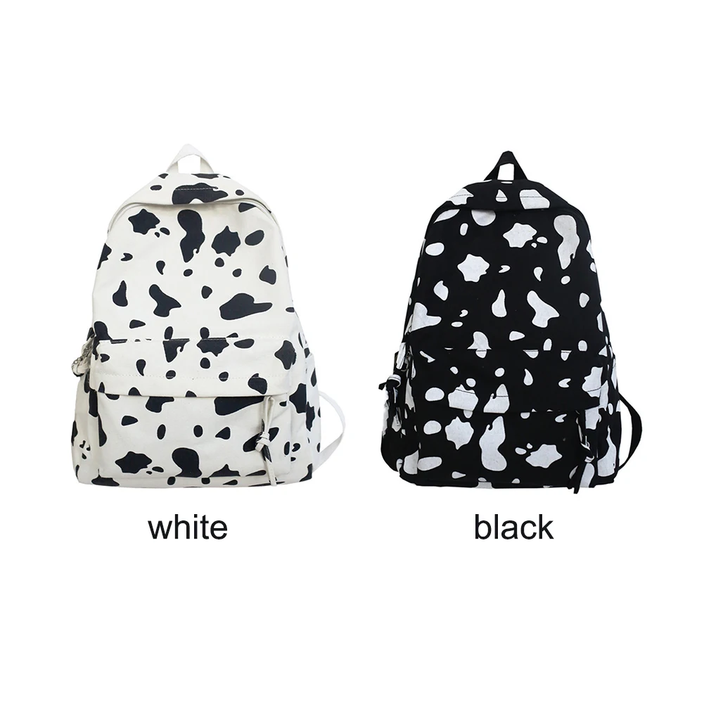 Повседневный вместительный женский рюкзак милый холщовый дорожный школьный