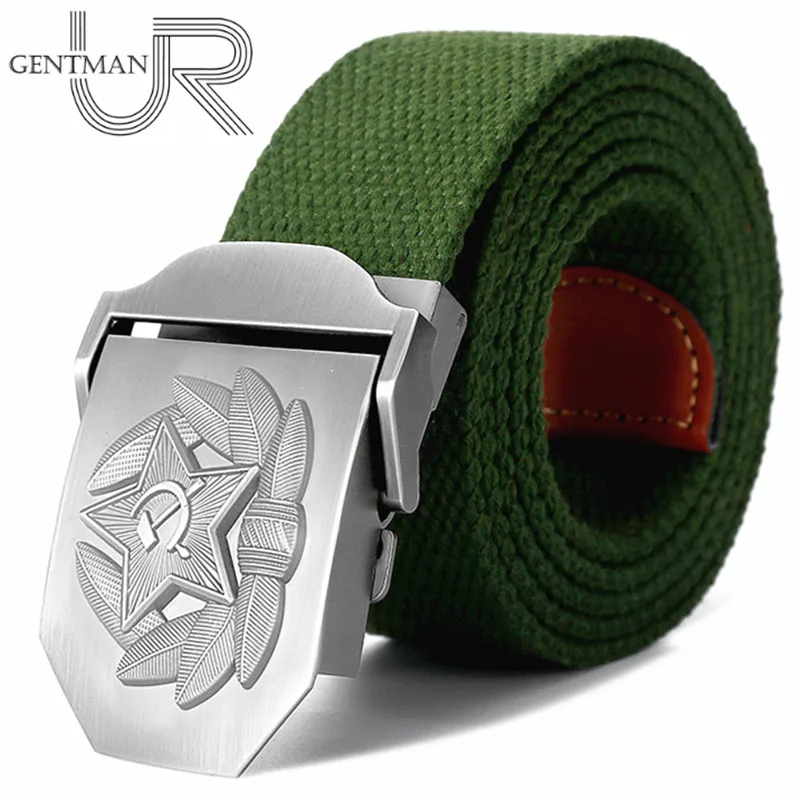 Новый мужской и женский ремень высокого качества с 3D советским кепки дизайн