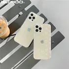 Модный прозрачный чехол для телефона с лазерным градиентом для iPhone 12, 11 Pro Max, X, XR, SE 2020, 7, 8 Plus, противоударный чехол из поликарбоната