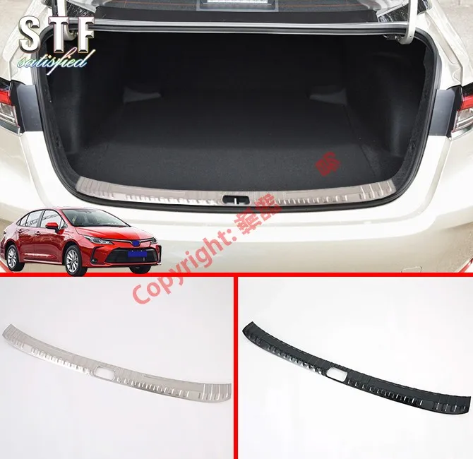 Защитная накладка из нержавеющей стали для внутреннего заднего бампера