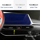 Автомобильная наклейка для Hyundai Sonata DN8 10-2020 2021, выключатель из нержавеющей стали, вентиляционное отверстие, управление средним воздухом, рамка с отделкой