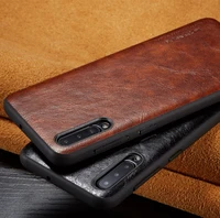 for samsung galaxy a10 a50 case luxury vintage pu leather back thin cover case for samsung galaxy a30 a40 a70 shockproof case