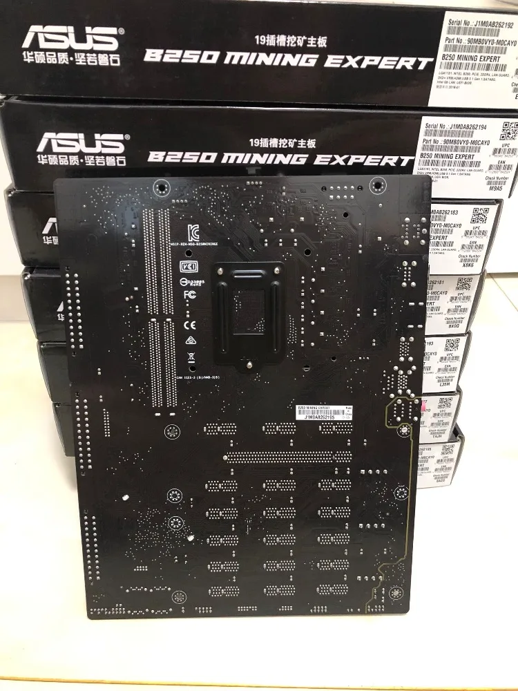Новая ASUS B250 MINING EXPERT оригинальная материнская плата DDR4 LGA 1151 USB2.0 платы 32 Гб B250 настольная материнская плата