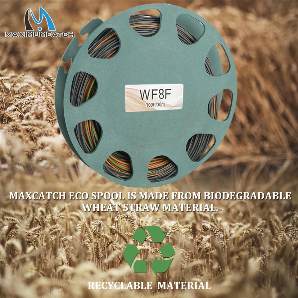 Maximumcatch 80-100FT восприятие форели плавающая Летающая леска 2-8WT Вес вперед Летающая леска