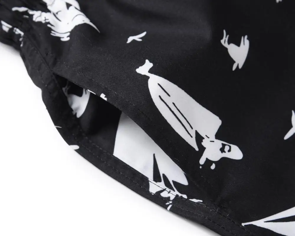 Гавайский пляжный комплект для мужчин маленький из двух предметов рубашка в