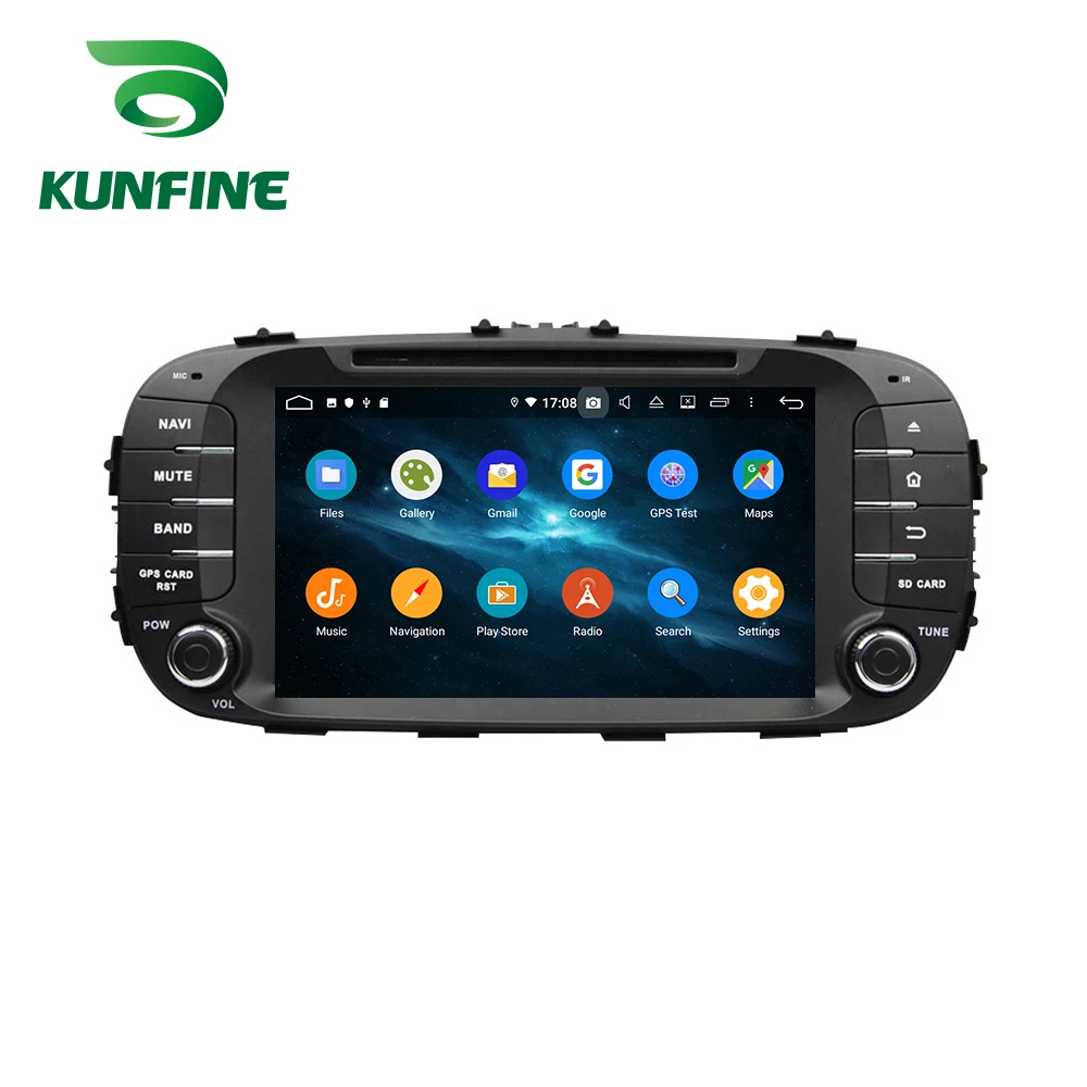 Android 9,0, четыре ядра, 4 Гб ОЗУ, 64 Гб ПЗУ, автомобильный DVD, gps навигация, мультимедийный плеер, стерео для Kia Soul,,, радио