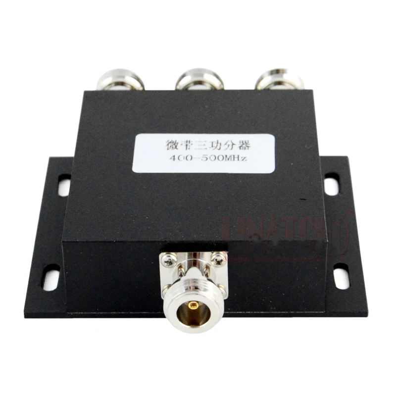 

400-500MHz UHF three ways power splitter relay station intercom project dedicated two way radio divider T1625