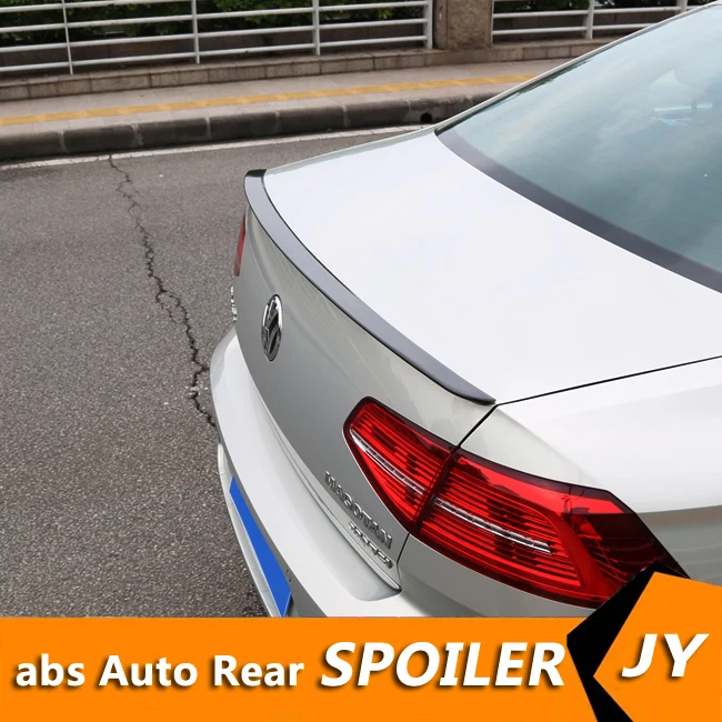 

Спойлер Magotan для Volkswagen Passat B8 2017-2018, спойлер высокого качества из АБС-пластика для автомобильного заднего крыла, Праймер, цветной задний спойл...