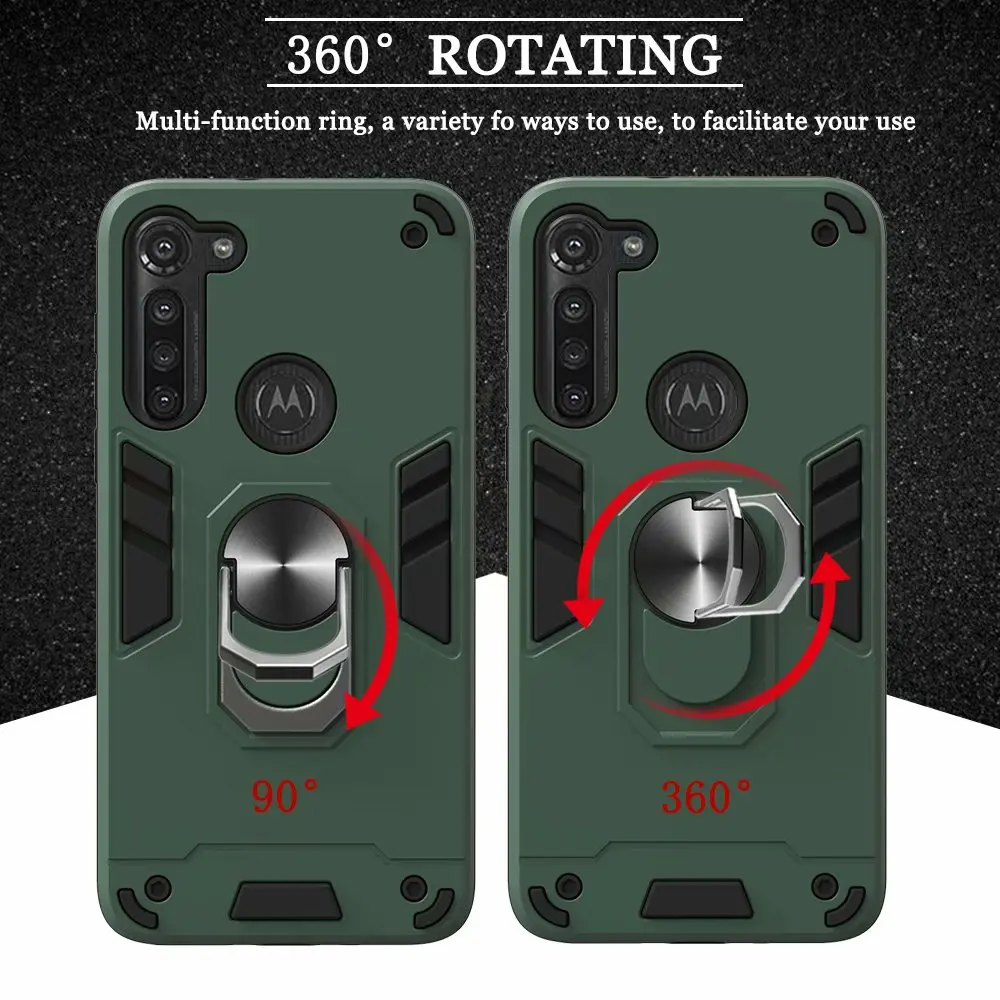 Противоударный армированный чехол для Motorola Moto G8 P40 Power E5 E7 Play One zoom Pro action Z4 защитный