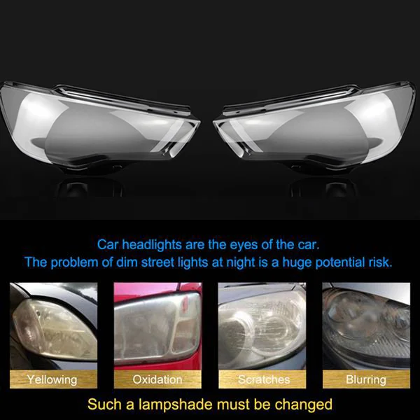 Автомобильная Прозрачная крышка объектива фары замена корпуса Крышка для-Audi A3