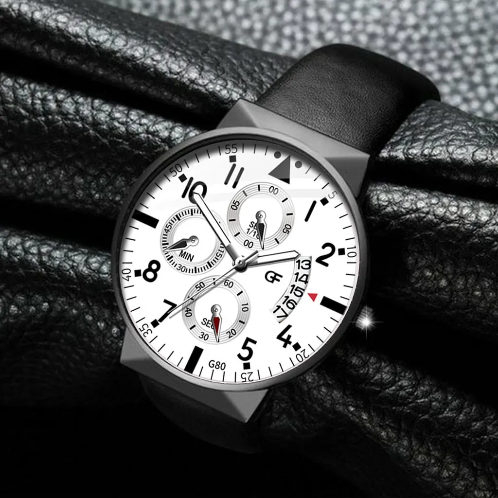 Новое поступление мужские наручные часы Роскошные relojes кварцевые из нержавеющей
