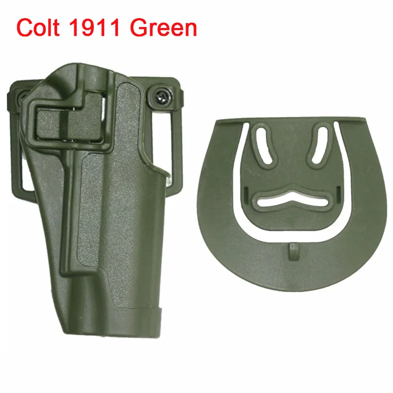 1911 Green Тактический Пистолет Кобура сумка чехол для Glock 17 19 Beretta M9 Кольт 1911 Sig Sauer P226 USP Airsoft кобура для пистолета принадлежности для охоты - Цвет: 1911 Green