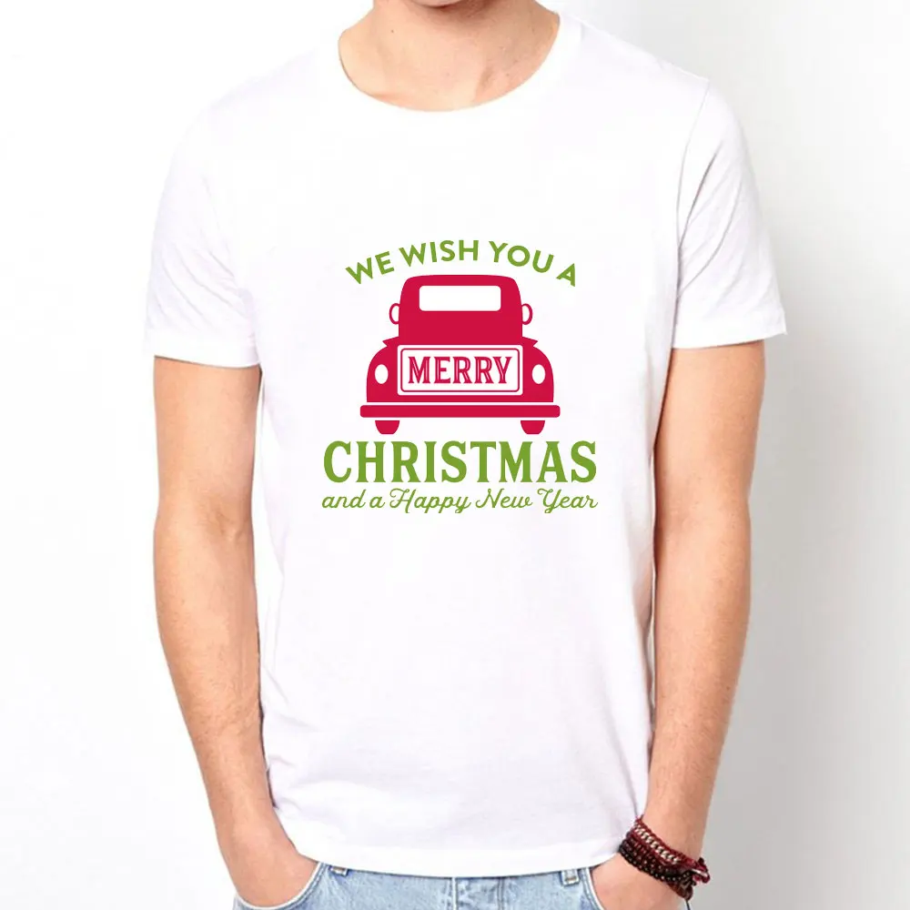 Boyfriend Gift 2019 Mens t shirt Santa Claus Short Sleeve Cotton Men T-Shirt Christmas Man Tshirt nightmare before christmas | Мужская